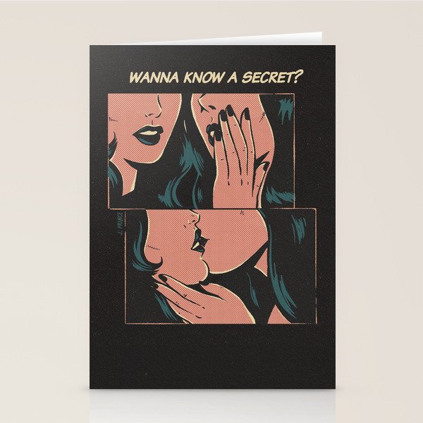 Secret Stationery Card Gallery Image 1