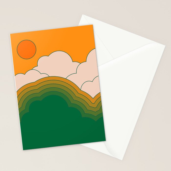 Summer Sky Stationery Card Gallery Image 2
