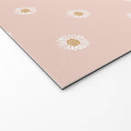 Daisy - blush, simple, cute, floral, florals, flower, peach,  Welcome Mat Gallery Image 2