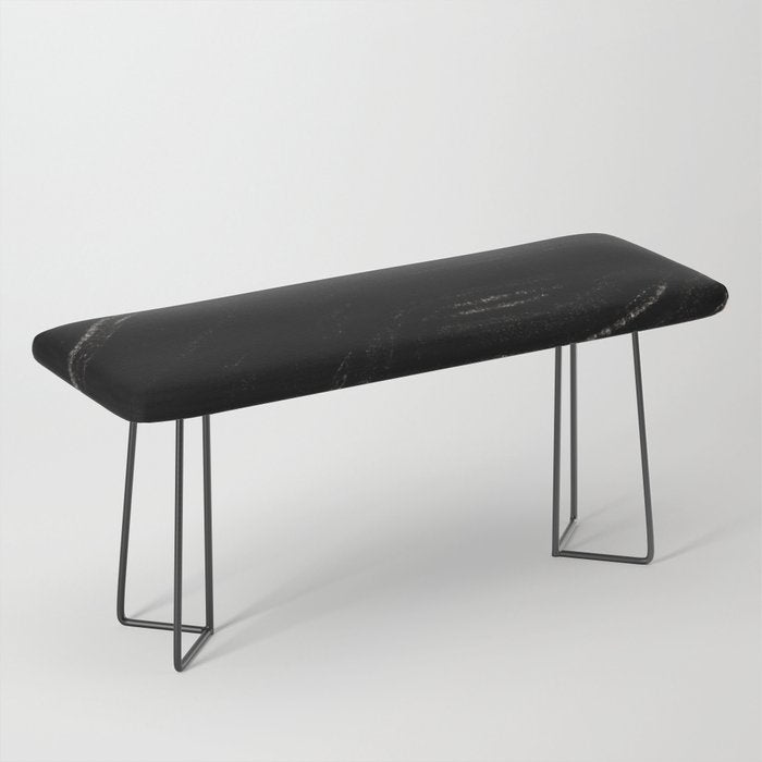 Black Shape Modern Artwork Bench Gallery Image 1