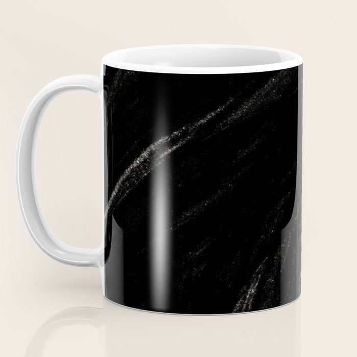 Black Shape Modern Artwork Coffee Mug Gallery Image 3