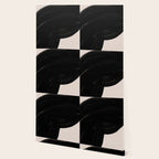 Black Shape Modern Artwork Wallpaper Gallery Image 2