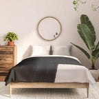Black Shape Modern Artwork Comforter Gallery Image 3