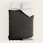 Black Shape Modern Artwork Comforter Gallery Image 6