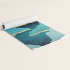 Mint Mountains Yoga Mat Gallery Image 2