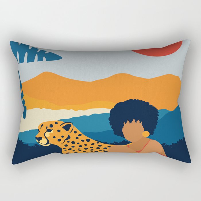 Jungle Boogie Rectangular Pillow Gallery Image 2