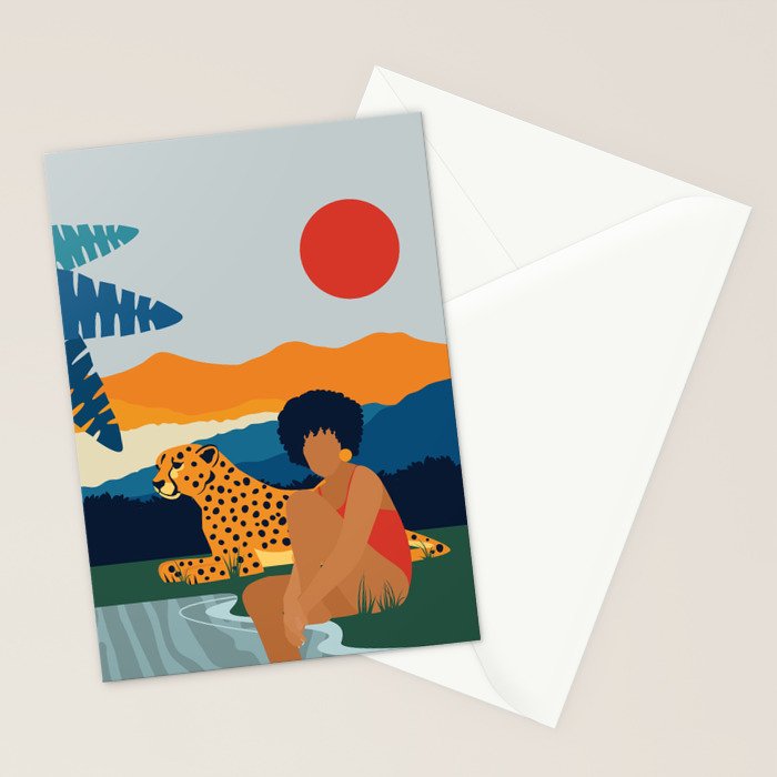 Jungle Boogie Stationery Card Gallery Image 2