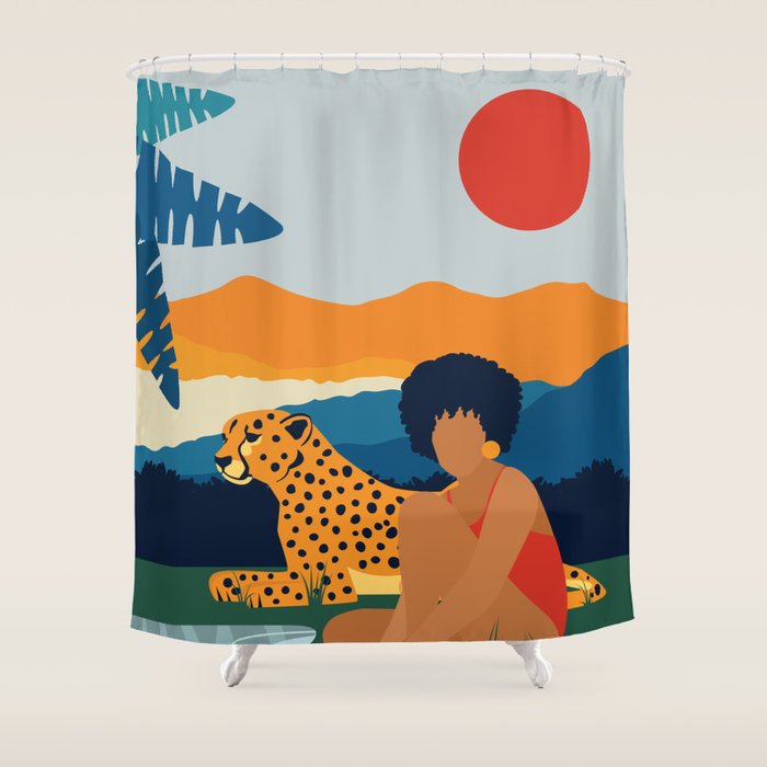 Jungle Boogie Shower Curtain Gallery Image 1