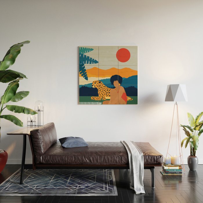 Jungle Boogie Wood Wall Art Gallery Image 2