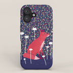Fox in the Garden iPhone Case Gallery Image 1
