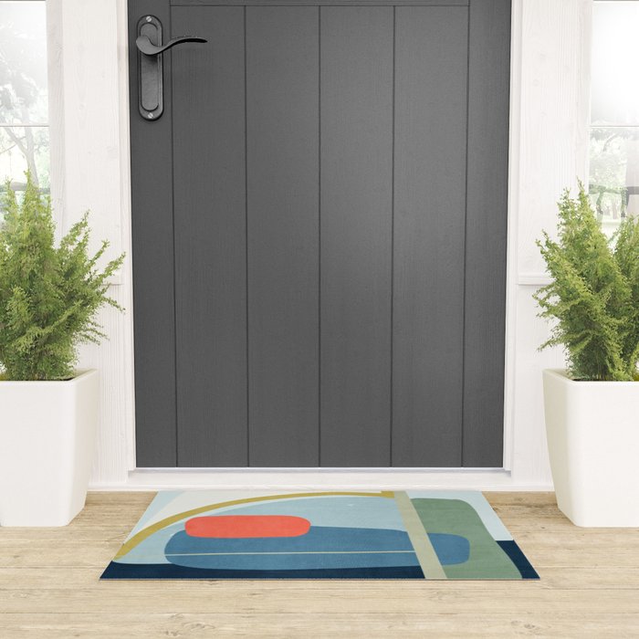 abstract movement Welcome Mat Gallery Image 3