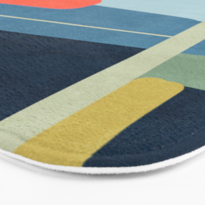 abstract movement Bath Mat Gallery Image 3