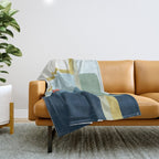 abstract movement Throw Blanket Gallery Image 1