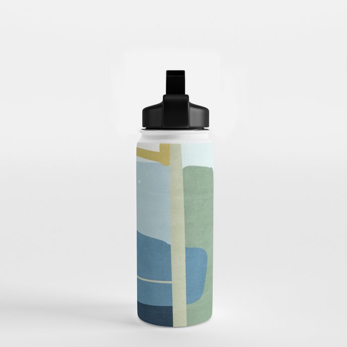abstract movement Water Bottle Gallery Image 2