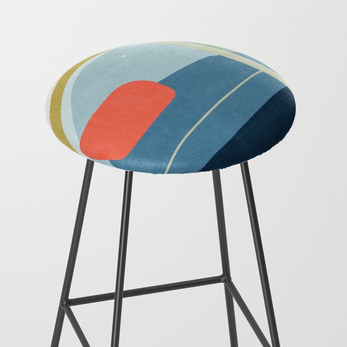 abstract movement Stool Gallery Image 2