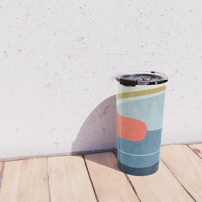 abstract movement Travel Mug Gallery Image 4