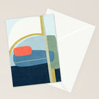 abstract movement Stationery Card Gallery Image 2