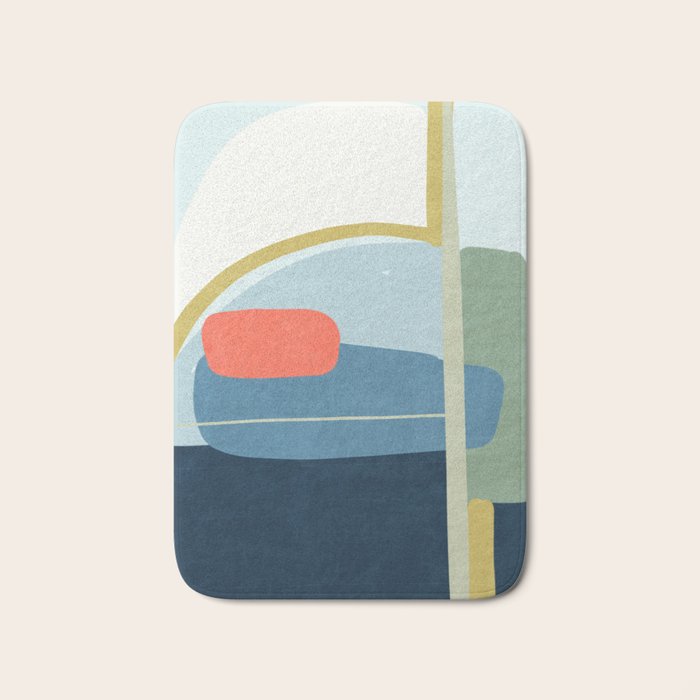 abstract movement Bath Mat Gallery Image 1