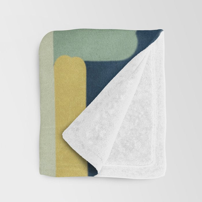 abstract movement Throw Blanket Gallery Image 3