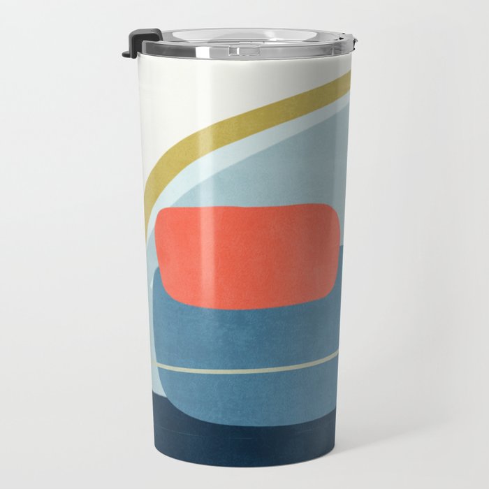 abstract movement Travel Mug Gallery Image 3