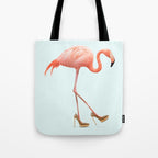 FANCY FLAMINGO Tote Bag Gallery Image 1