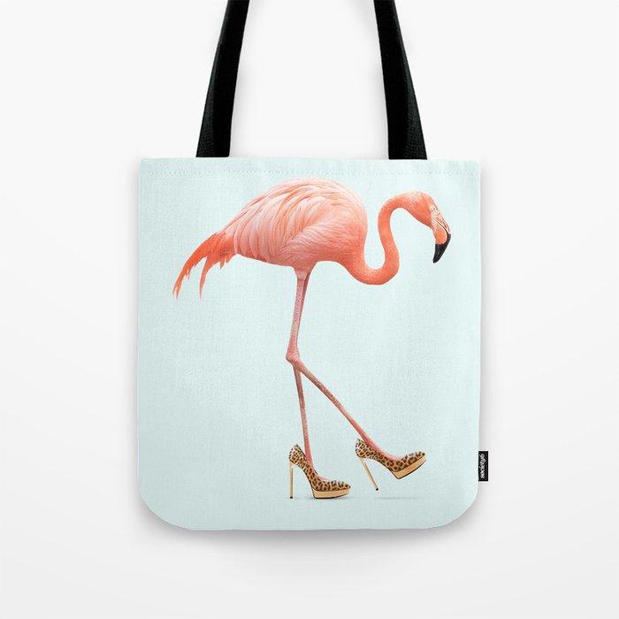 FANCY FLAMINGO Tote Bag Gallery Image 1