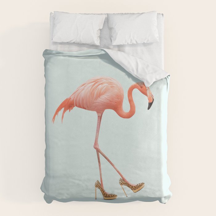 FANCY FLAMINGO Duvet Cover Gallery Image 6