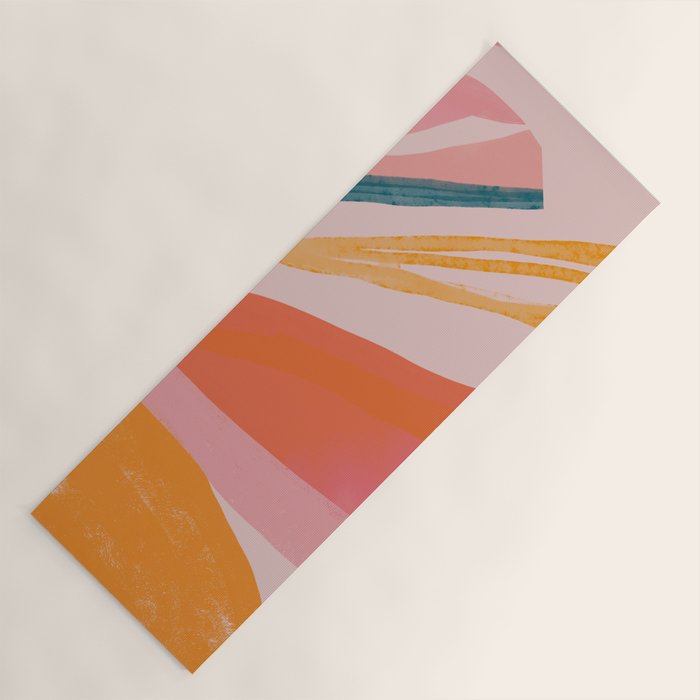 Abstract View Yoga Mat Gallery Image 1