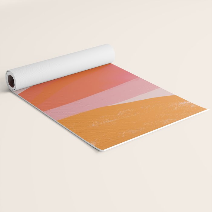 Abstract View Yoga Mat Gallery Image 2