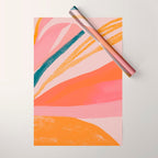 Abstract View Wrapping Paper Gallery Image 1