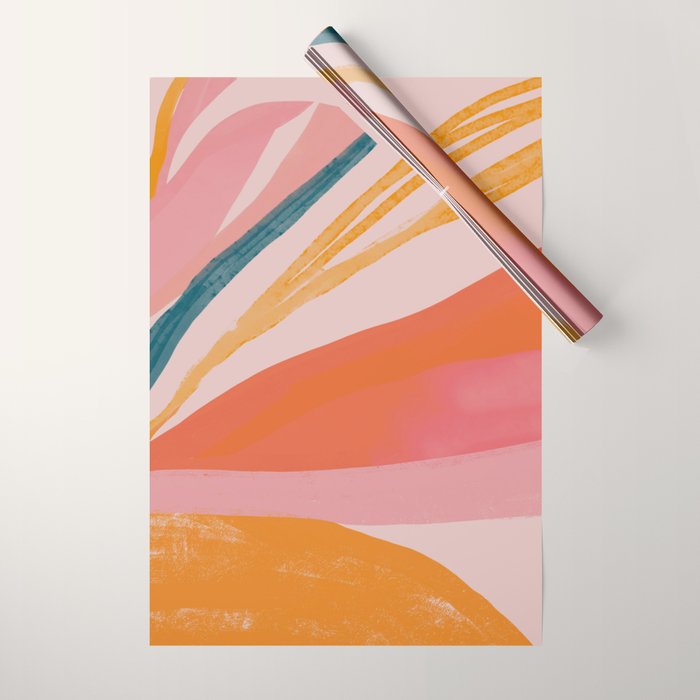 Abstract View Wrapping Paper Gallery Image 1