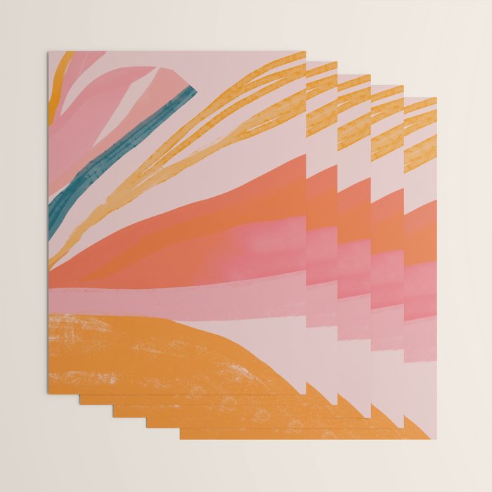 Abstract View Wrapping Paper Gallery Image 3