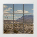 Ocotillo In Bloom at Big Bend National Park Photography Print Wood Wall Art Gallery Image 1
