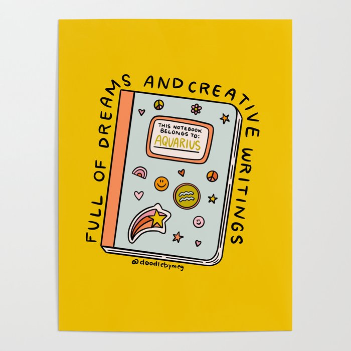Aquarius Notebook Poster Gallery Image 4