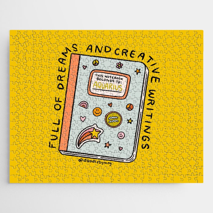 Aquarius Notebook Jigsaw Puzzle Gallery Image 1