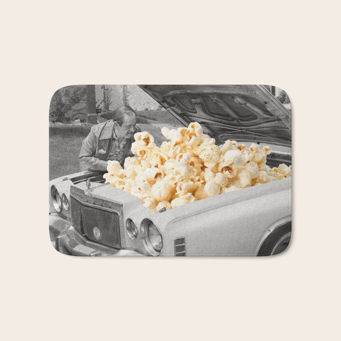 Pop the hood - Popcorn Car Bath Mat Gallery Image 1