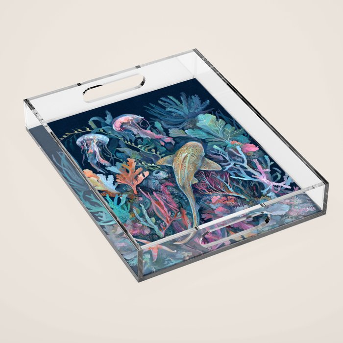 Marine Life Acrylic Tray Gallery Image 1