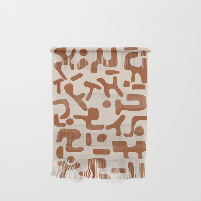 Organic Contemporary Modern Shapes 07 Wall Hanging Gallery Image 1