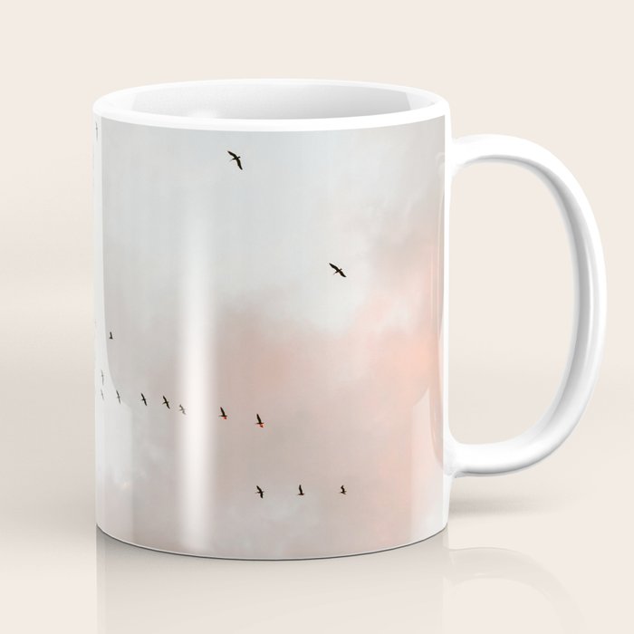 Birds of Paradise | Nosara Costa Rica Sunset Fine art photography print | Travel vibes Coffee Mug Gallery Image 1
