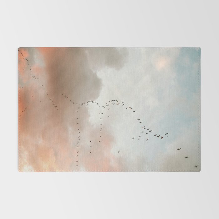Birds of Paradise | Nosara Costa Rica Sunset Fine art photography print | Travel vibes Rug Gallery Image 2