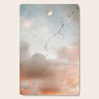 Birds of Paradise | Nosara Costa Rica Sunset Fine art photography print | Travel vibes Cutting Board Gallery Image 1