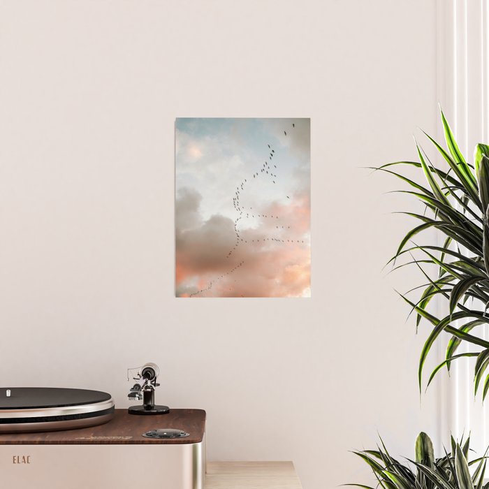 Birds of Paradise | Nosara Costa Rica Sunset Fine art photography print | Travel vibes Poster Gallery Image 2
