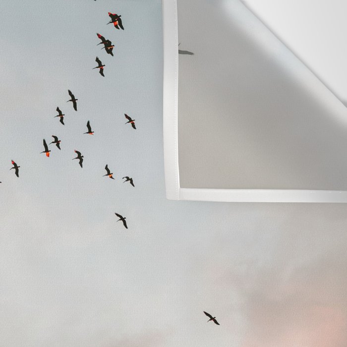 Birds of Paradise | Nosara Costa Rica Sunset Fine art photography print | Travel vibes Wall Tapestry Gallery Image 3