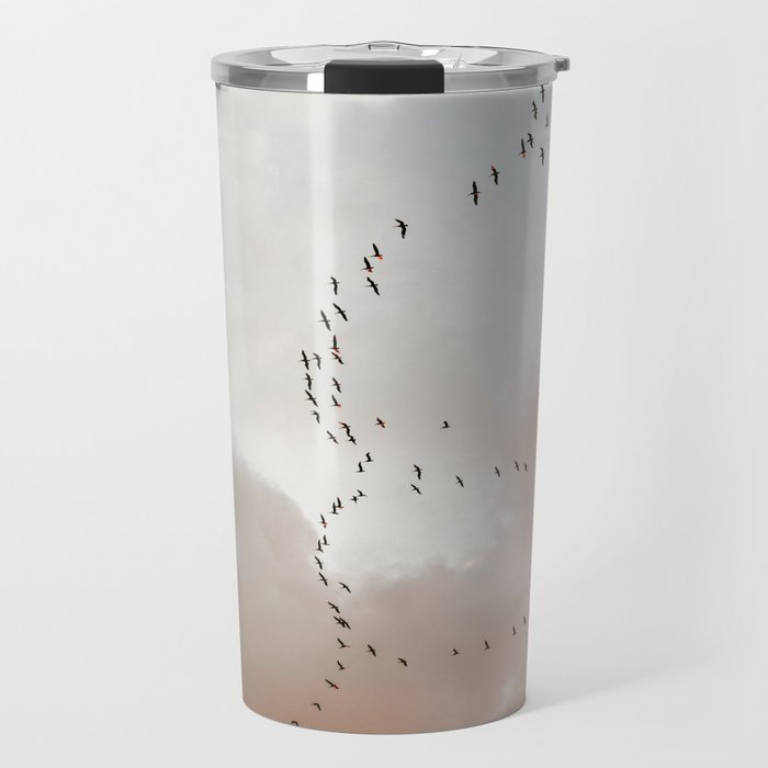 Birds of Paradise | Nosara Costa Rica Sunset Fine art photography print | Travel vibes Travel Mug Gallery Image 1