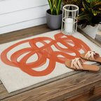 Sunset Streaks Outdoor Rug Gallery Image 2