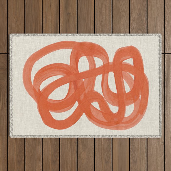 Sunset Streaks Outdoor Rug Gallery Image 1