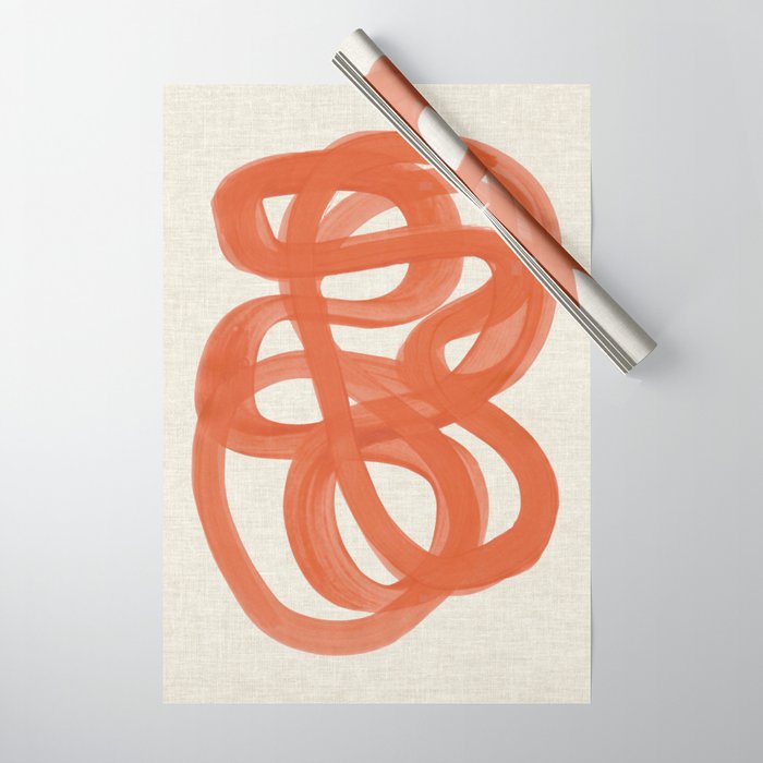 Sunset Streaks Wrapping Paper Gallery Image 1