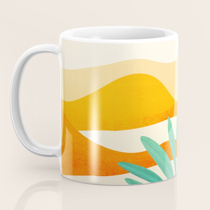 Golden Alpine Sunset Landscape Coffee Mug Gallery Image 3