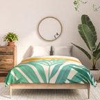 Golden Alpine Sunset Landscape Comforter Gallery Image 3