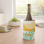 Golden Alpine Sunset Landscape Wine Chiller Gallery Image 4